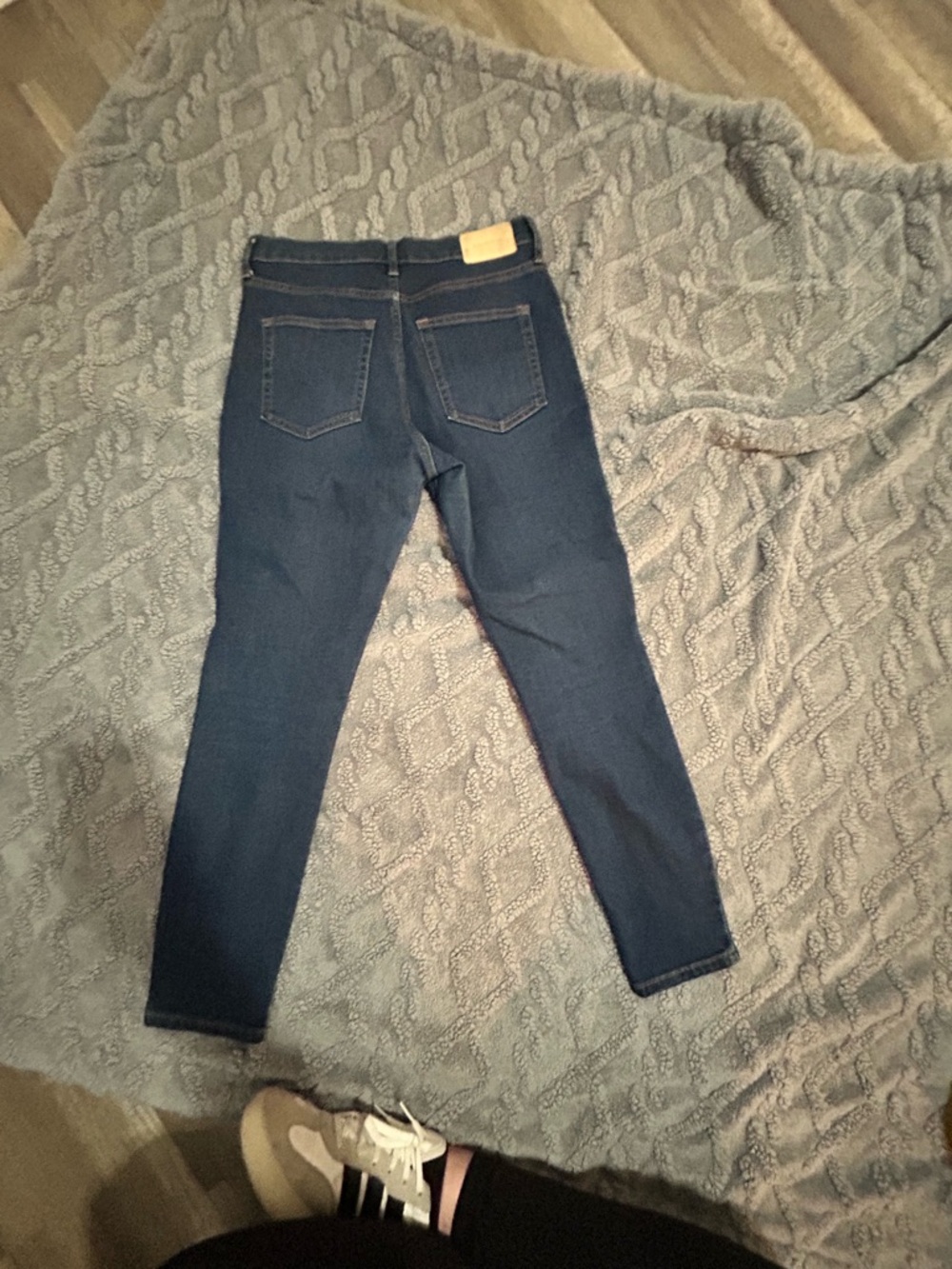 Everlane High-Rise Women’s Skinny Ankle Jeans in Dark Blue size 28 - Picture 2 of 7